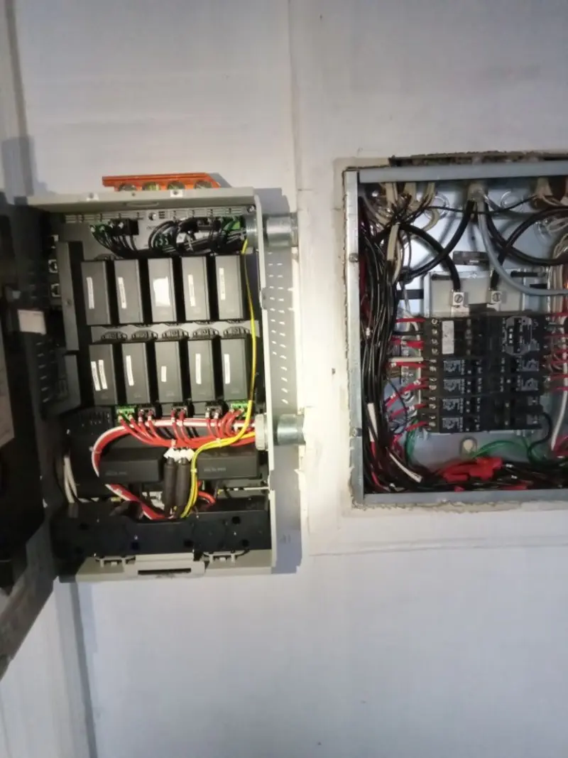 Electrical panel upgrade completed for Carbon Monoxide Detector Installation in Wildewood